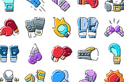 Boxing gloves fighting and training, an Object Graphic by pikepicture (Thumbnail 3 of 3)