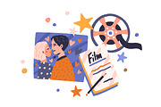 Love story movie concept, a Person Illustration by Good Studio (Thumbnail 1 of 3)