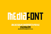 Mediafont, a Sans Serif Font by La Boite Graphique (Thumbnail 2 of 6)