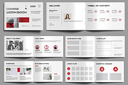 Course Workbook Template, a Brochure Template by MightyDesign (Thumbnail 1 of 8)