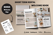 Airbnb Welcome Book Template, a Magazine Template by LWPRESETS (Thumbnail 1 of 8)