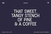 Juniper Display Font, a Sans Serif Font by bryrude (Thumbnail 2 of 4)