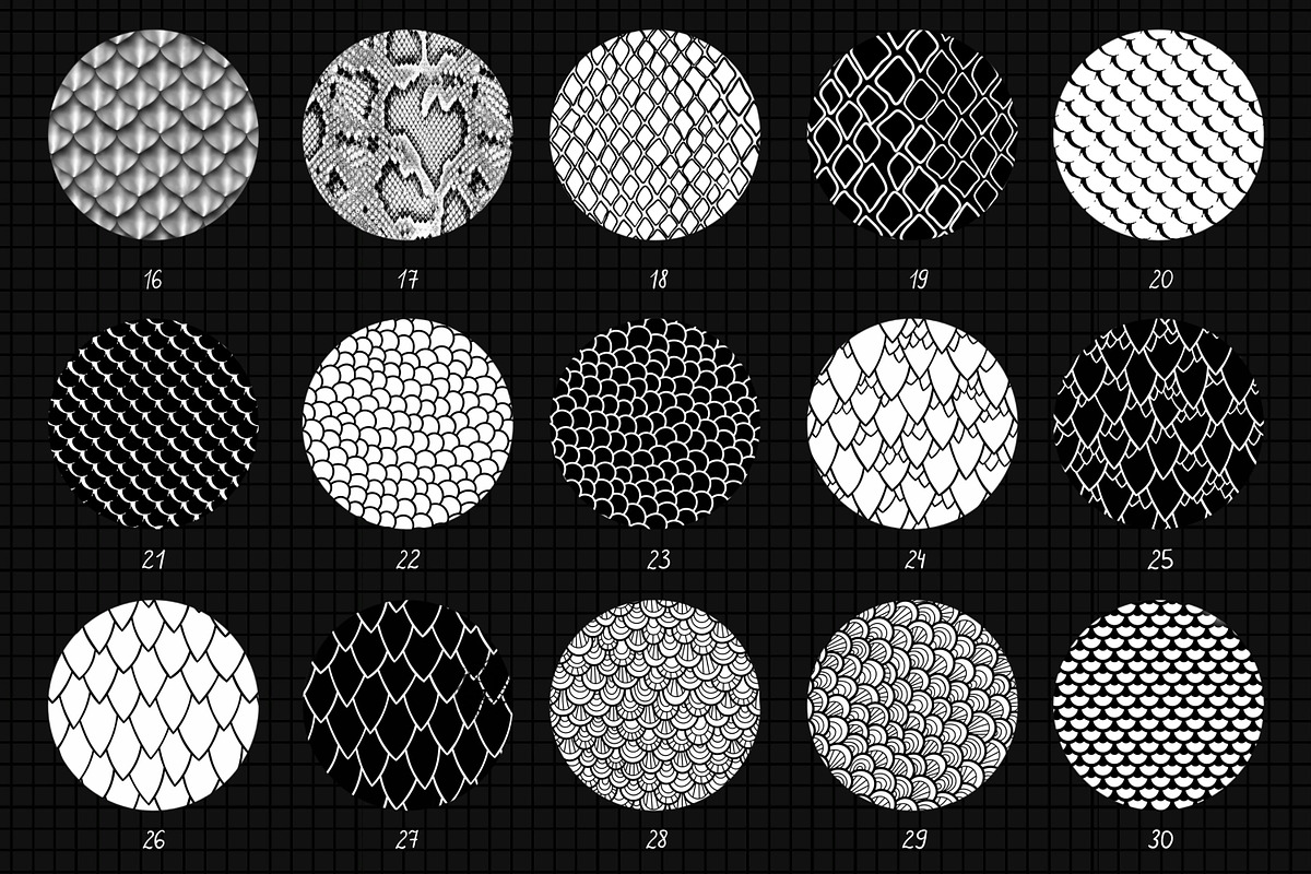 Procreate scales Texture Brushes, a Brush Add-On by Revabrush (Photo 3 of 5)