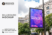 Paris Street Pole Billboard Mockup, an Advertising Mockup by Mockups by Carlos Viloria (Thumbnail 1 of 4)