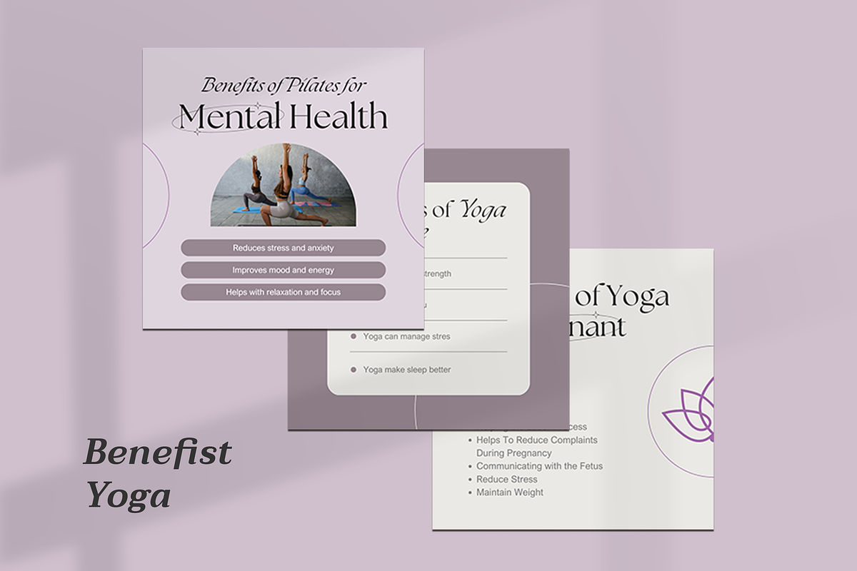 Yoga Content Canva Template, a Social Media Template by Azruca (Photo 5 of 10)