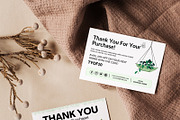 Plant Business Thank You Card FB-121, a Card Template by Snapybiz (Thumbnail 2 of 6)