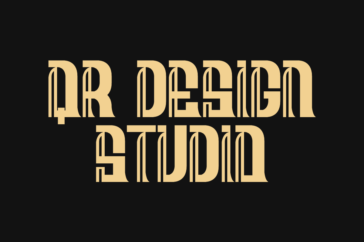 Greek Ramold Font, a Blackletter Font by QR Design Studio (Photo 3 of 6)