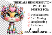 Valentine Cat Clipart Bundle, an Illustration by Daily.Designs (Thumbnail 2 of 8)