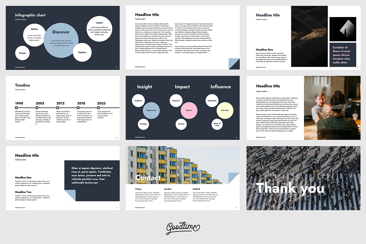Grafik - Powerpoint template, a Presentation Template by GoodtimeCreative (Photo 5 of 6)