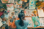 85 Artists in studio, an Arts & Entertainment Photo by Handmadefont (Thumbnail 65 of 88)