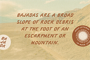 BAJADA by Abby Leighton, a Font by Abby Leighton Studio (Thumbnail 4 of 4)