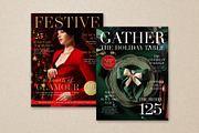 Christmas Magazine Cover Templates, a Magazine Template by BrandPacks (Thumbnail 2 of 5)