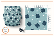 Rocket Pop - Seamless Patterns Set, a Pattern Graphic by Cuteanny Design (Thumbnail 6 of 8)