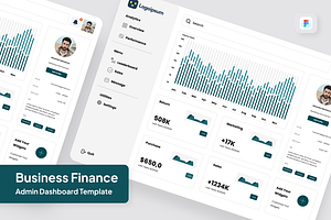 Business Finance Admin Dashboard