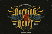 Burn Till Black Typeface, a Blackletter Font by alit design (Thumbnail 8 of 20)