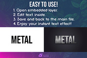 Metal Text Effect Affinity Designer, a Layer Style Add-On by Affinity Templates (Thumbnail 4 of 6)
