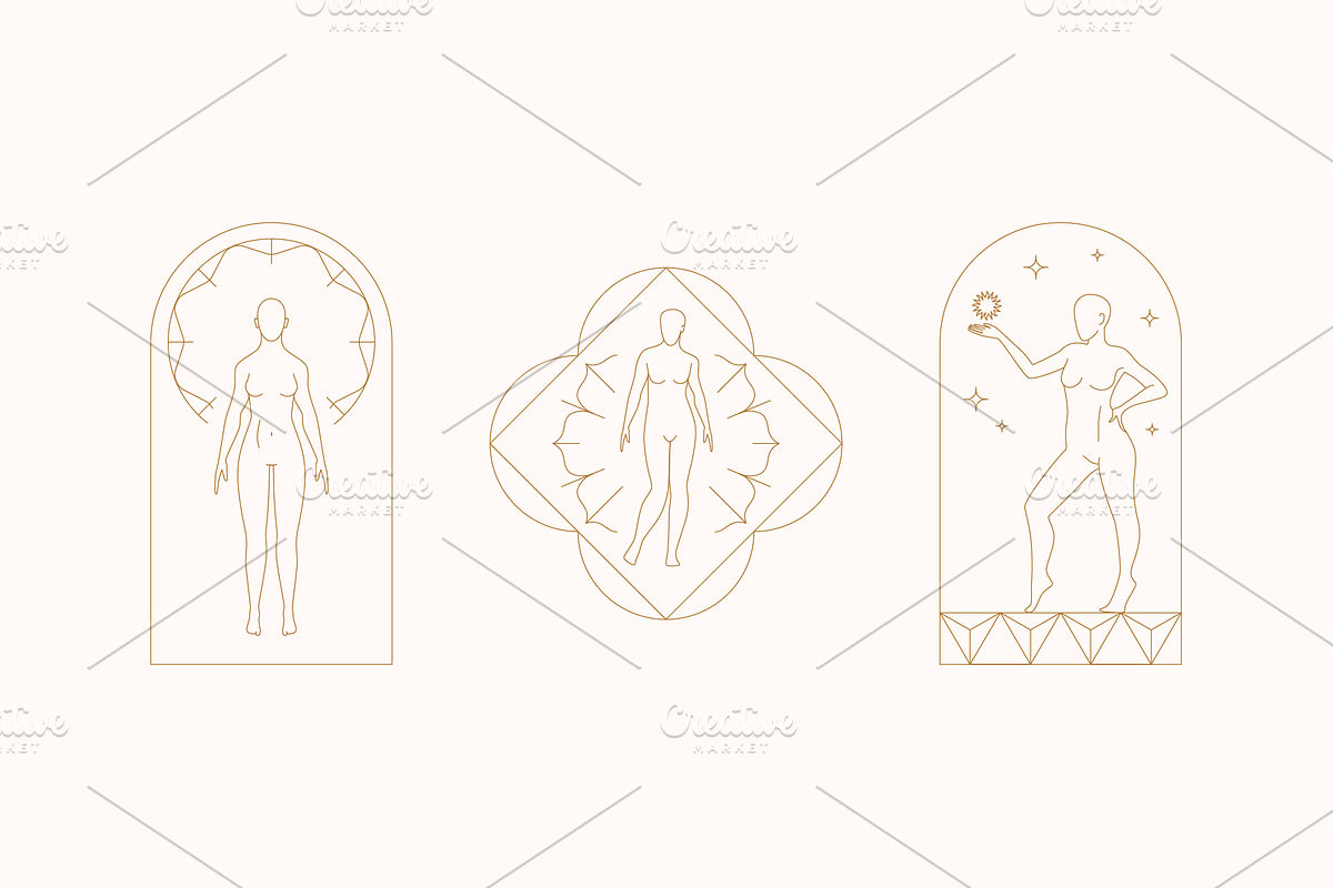 Human - vector design elements, a Background Graphic by venimo