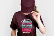 Nurse Assistant Shirt Design, a Graphic by Vector Portal (Thumbnail 1 of 6)