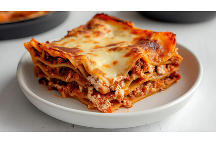Traditional Italian food Lasagna, a Food & Drink Photo by Sergey Kotenev