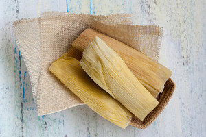 Tamal ready to eat