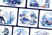 Travel and Camping Illustration Set, a Person Illustration by Brickclay (Thumbnail 5 of 10)