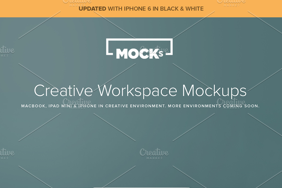 Macbook, iPad & iPhone Mockups, an iPhone Mockup by Mockura (Photo 2 of 5)