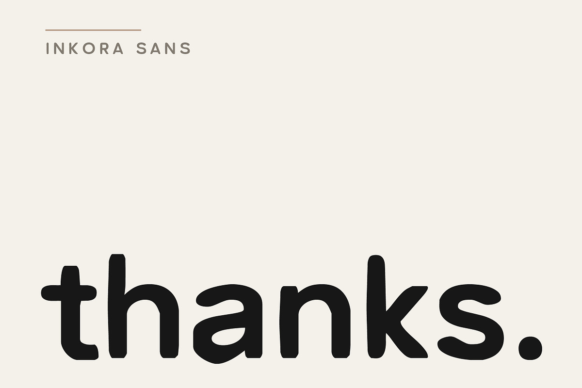 Inkora Sans - Modern Inky Display, a Sans Serif Font by Lettertype Studio (Photo 14 of 14)