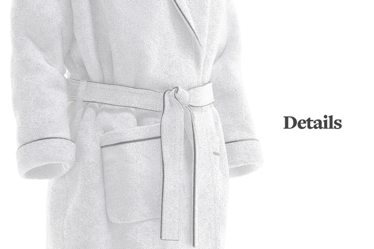 Hotel Bathrobe Mockup, an Apparel Mockup by rebrandy (Photo 7 of 11)