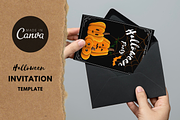 Halloween Party invitation, an Invitation Template by Thursdaypaper (Thumbnail 2 of 6)