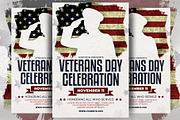 Veterans Day Flyer, a Flyer Template by AyumaDesign (Thumbnail 2 of 3)