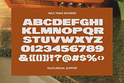 Wild Trave Nostalgic Bold Sans, a Sans Serif Font by Letterhend Studio (Thumbnail 6 of 12)