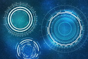200 Logarithmic Futuristic Circles, a Brush Add-On by xresch (Thumbnail 9 of 9)