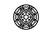 Mandala Circle Ornament Vector Bundl, an Illustration by Gaye Art (Thumbnail 38 of 51)