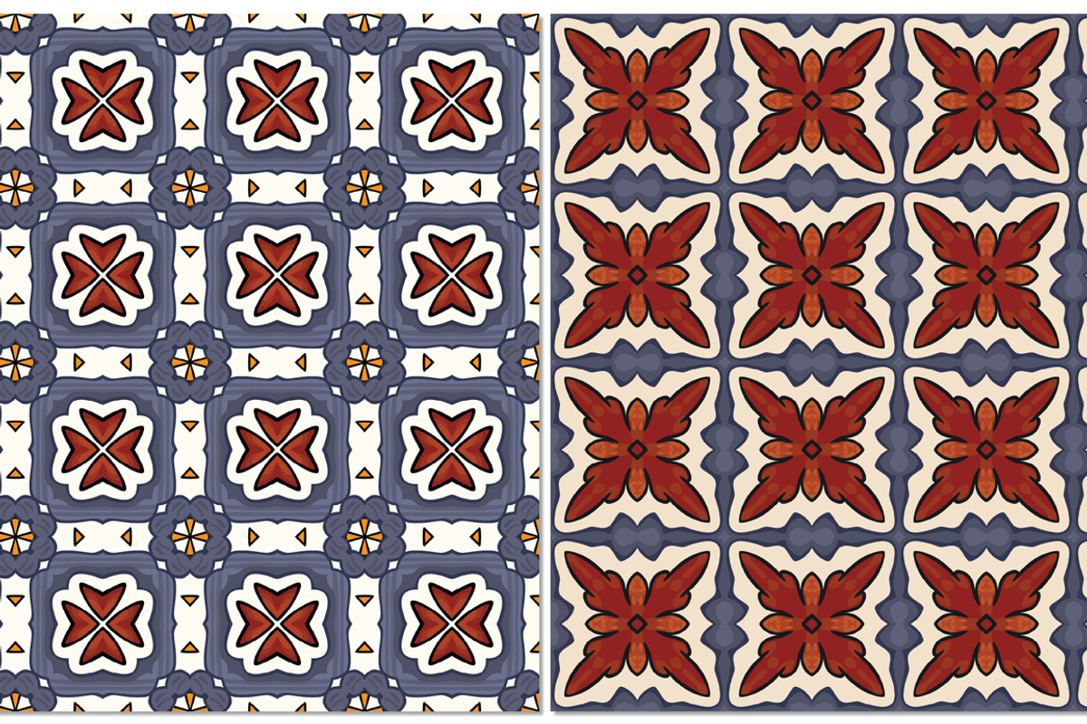 Set 83 - 10 Seamless Patterns, a Pattern Graphic by Little Bird (Photo 6 of 7)