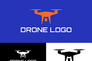 Drone Logo Design Template, a Branding & Logo Template by HueNestify (Thumbnail 2 of 3)