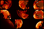 20 Red Abstract Backgrounds, a Technology Illustration by RDShop (Thumbnail 7 of 8)
