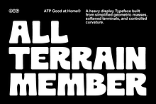 Good at Home - Bold Display Font