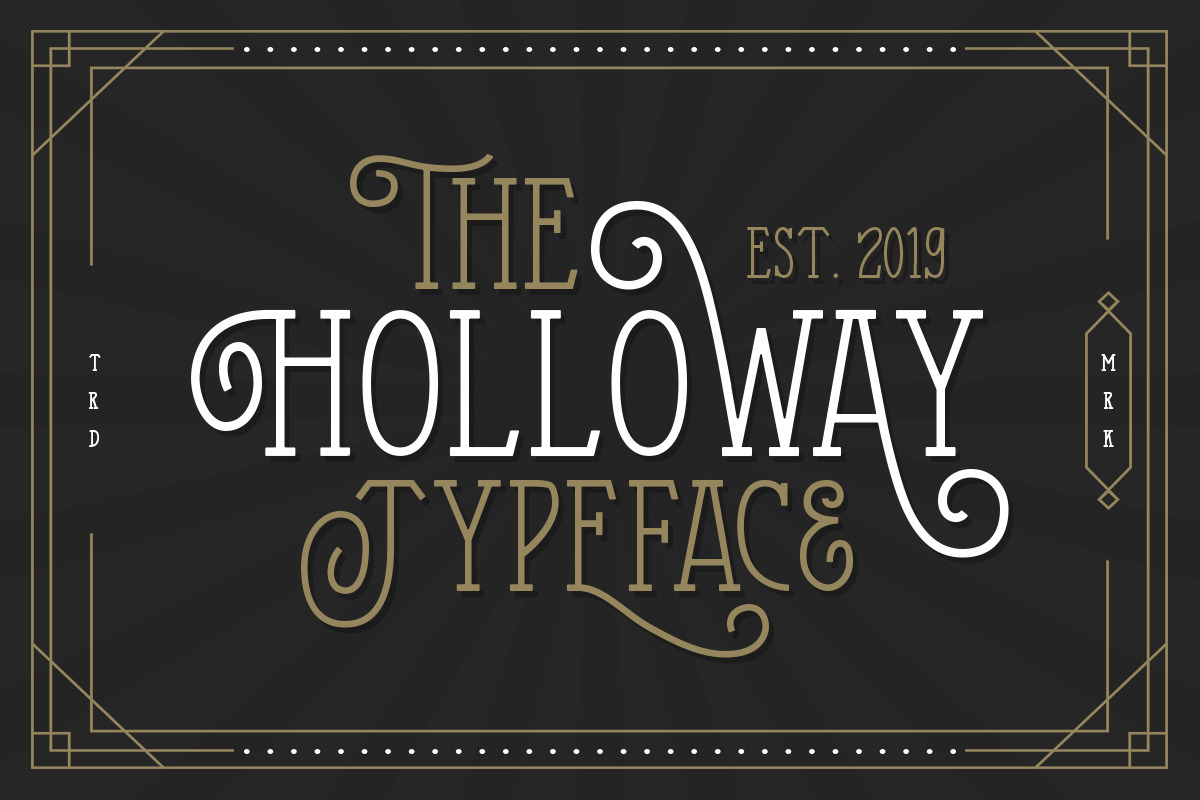 The Holloway Typeface + EXTRAS, a Slab Serif Font by Letterhend Studio (Photo 11 of 11)
