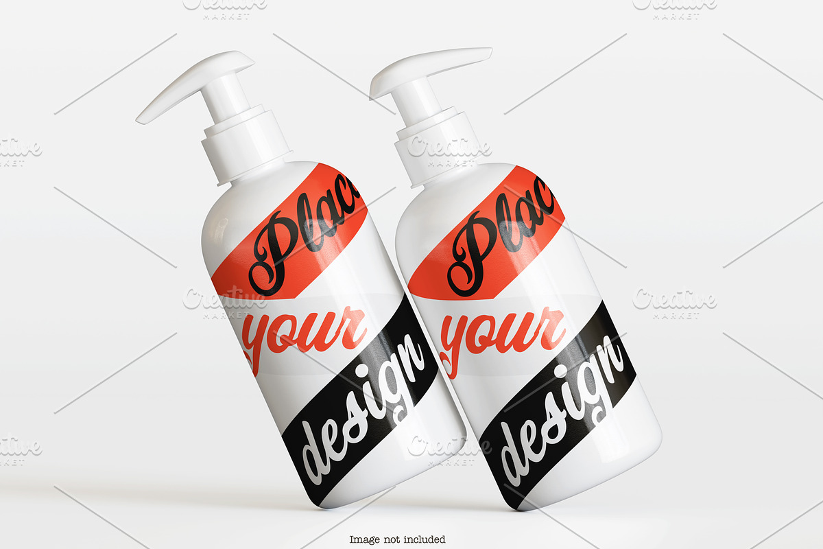 Cosmetic pump mockup bundles, a Cups & Container Mockup by Ambo Ampeng (Photo 26 of 32)