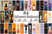 84 Halloween Bookmark Sublimation Bu, a Graphic by Libby Wishes (Thumbnail 1 of 3)