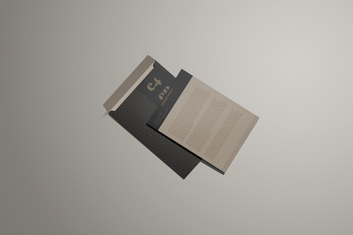 Brand Identity Stationery Mockup Set, an Advertising Mockup by Sheikhadesign (Photo 13 of 13)