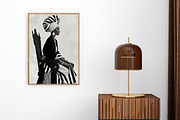 African Royalty Queen Wall Art, a Person Illustration by PrintablesByFranklyn (Thumbnail 3 of 6)