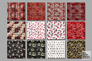 True Crime Detective Blood Halloween, a Pattern Graphic by Fine Purple Elephant (Thumbnail 5 of 5)