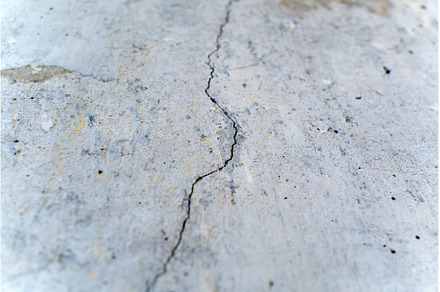 Gray cement texture with cracks and, an Abstract Photo by darksoul72