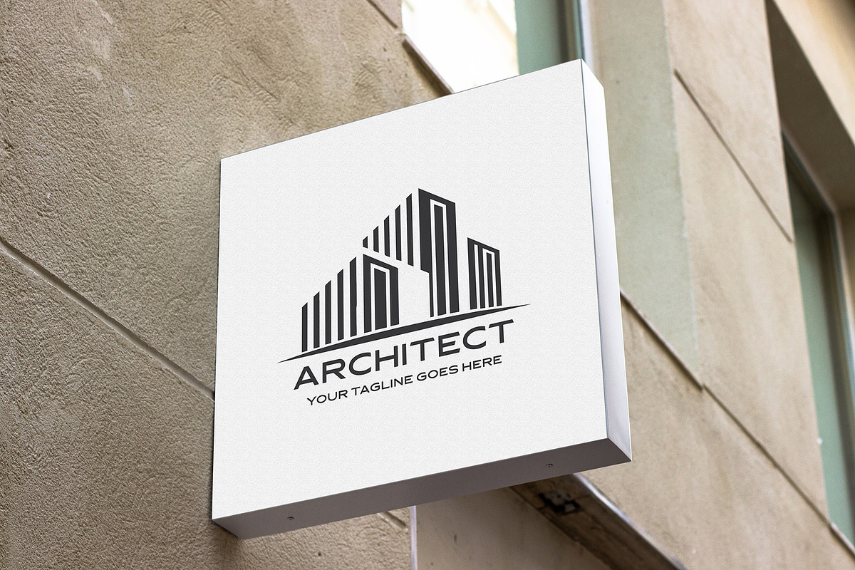 Modern Architecture Logo Template, a Branding & Logo Template by YUDesignStore (Photo 2 of 8)
