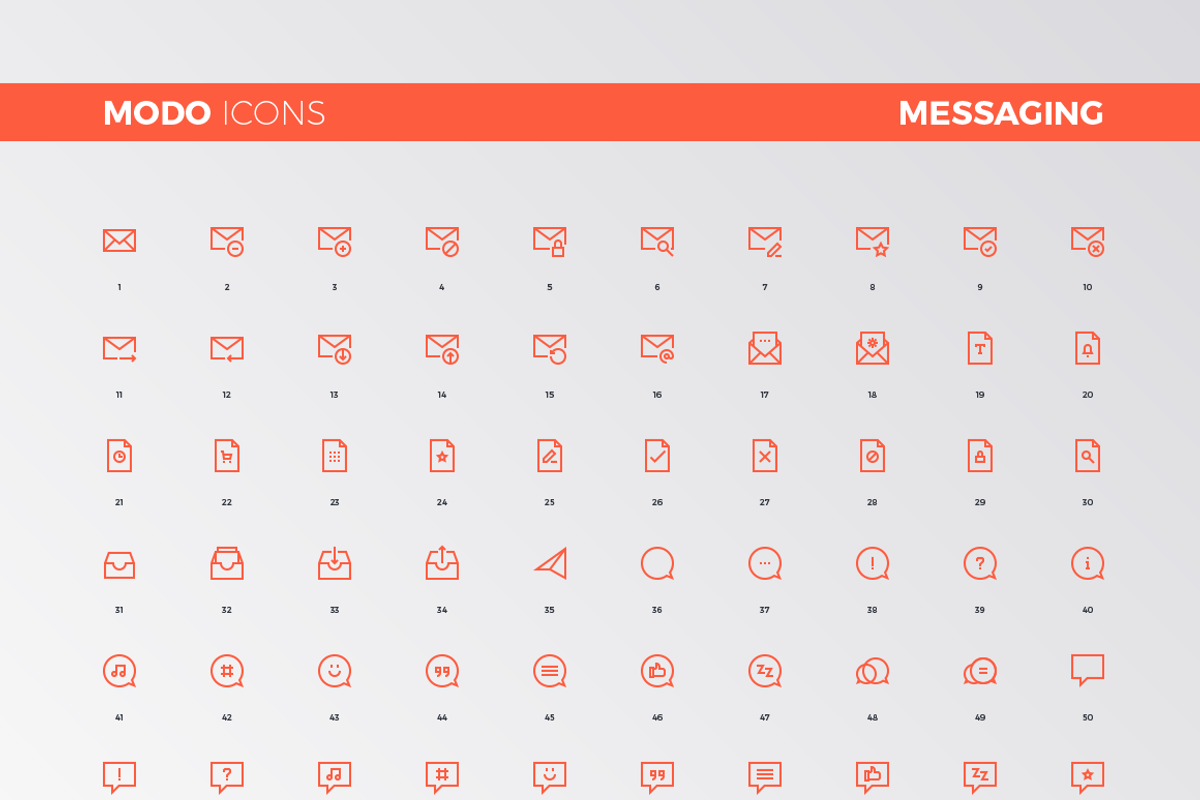 Modo Icons Collection, an Outline Icon by Anatolii Babii (Photo 5 of 11)