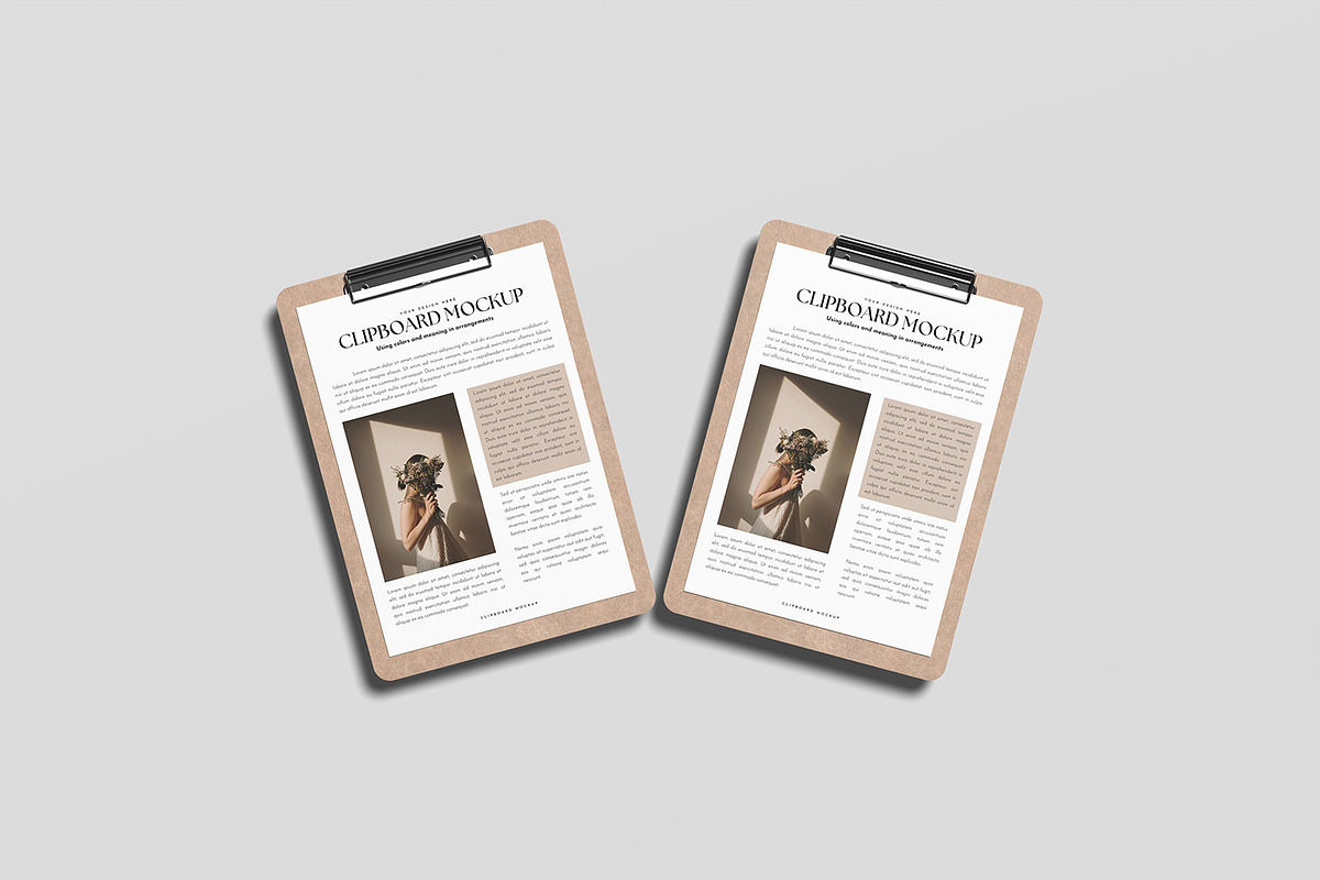 Clipboard Mockup, an Advertising Mockup by graphicsecond (Photo 6 of 7)