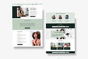 WIX Website Template, a Wix Template by CreatedbyVision LLC (Thumbnail 3 of 3)
