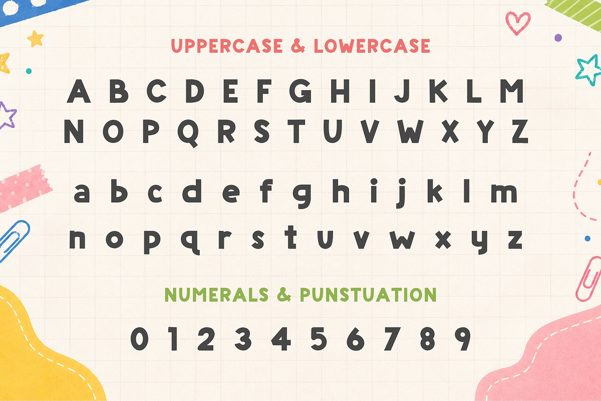 Learning Buddy - Handwritten Font, a Handwritten Font by AnningArts (Photo 5 of 6)