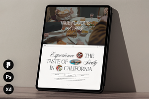 Lauto Italian Restaurant Template